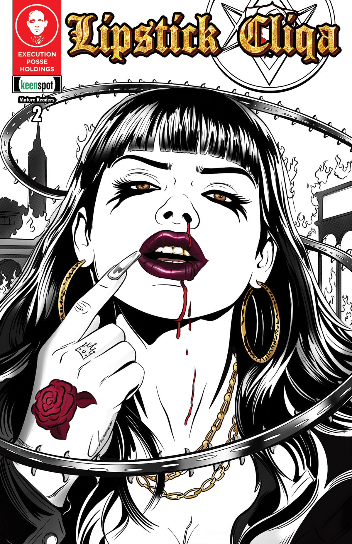 LIPSTICK CLIQA DELUXE EDITION #2 CVR C J SELIN NOSEBLEED VAR