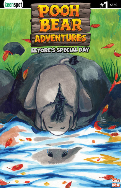 POOH BEAR ADVENTURES EEYORES SPECIAL DAY #1 (ONE SHOT) CVR B TESSA ROSE SAD REFLECTIONS VAR