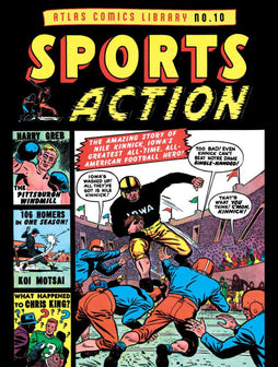 ATLAS COMICS LIBRARY HC NO 10 SPORTS ACTION