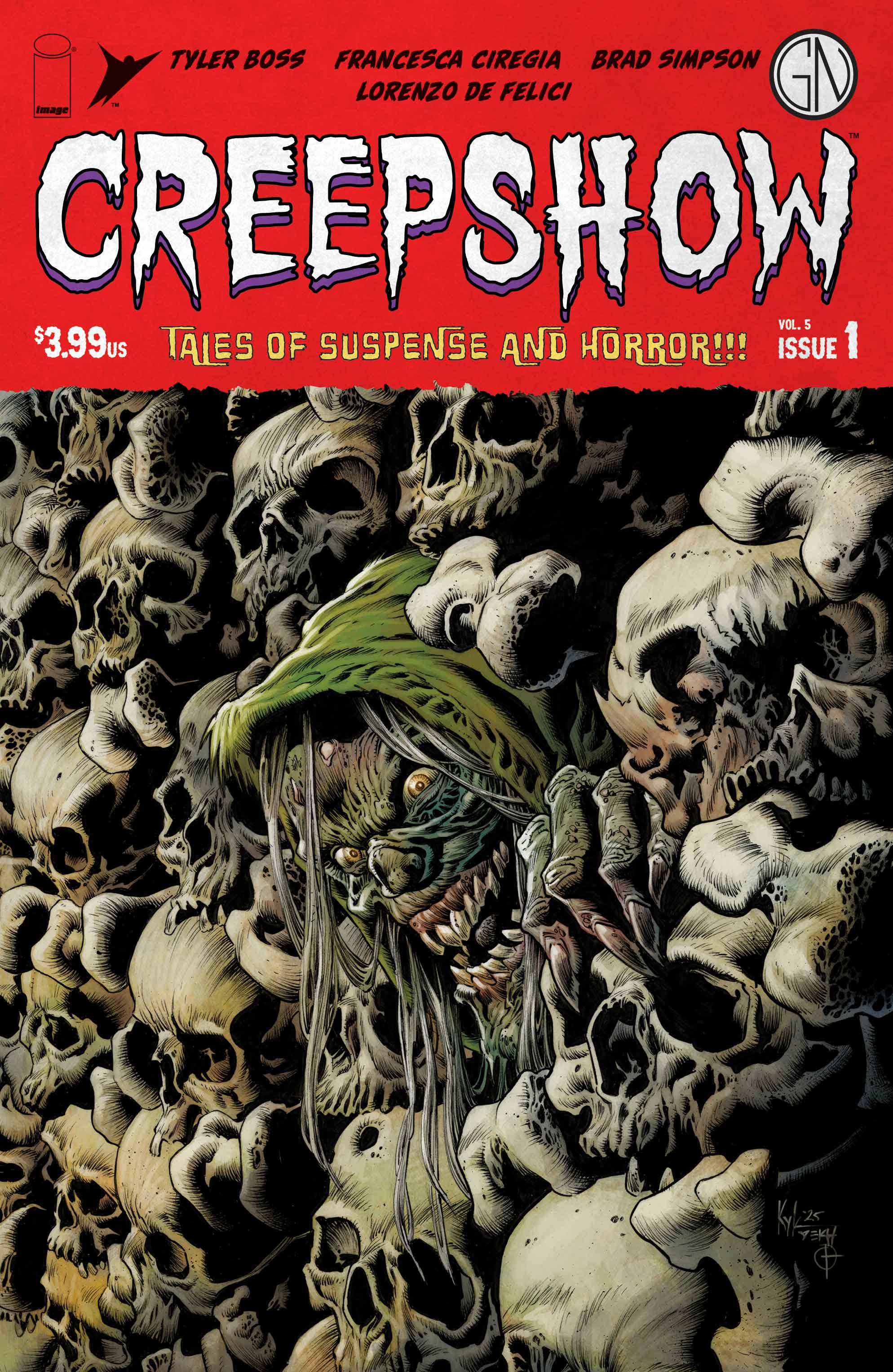 CREEPSHOW VOL 05 #1 CVR A KYLE HOTZ & DAN BROWN