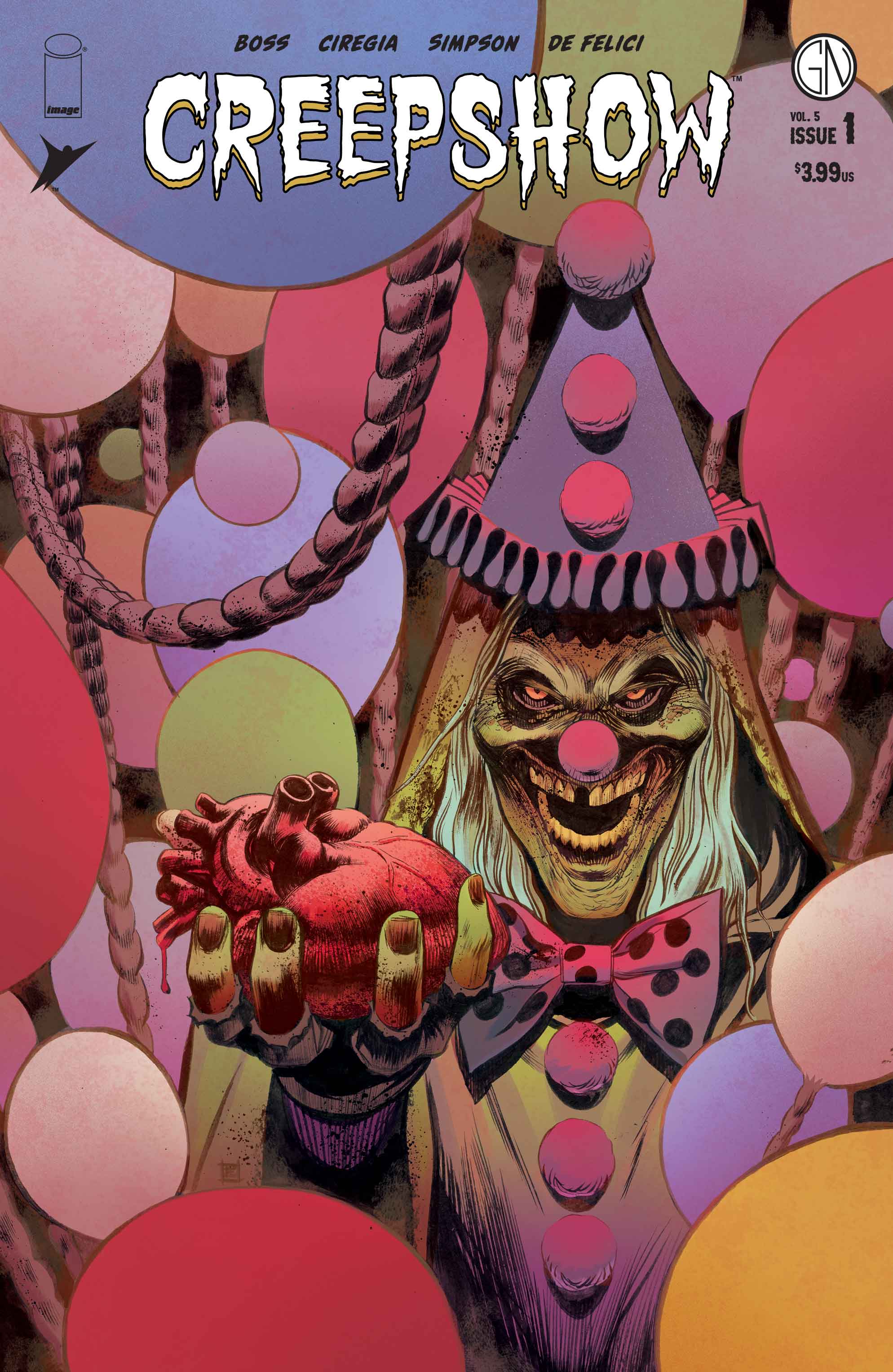 CREEPSHOW VOL 05 #1 CVR B FRANCESCA CIREGIA VAR