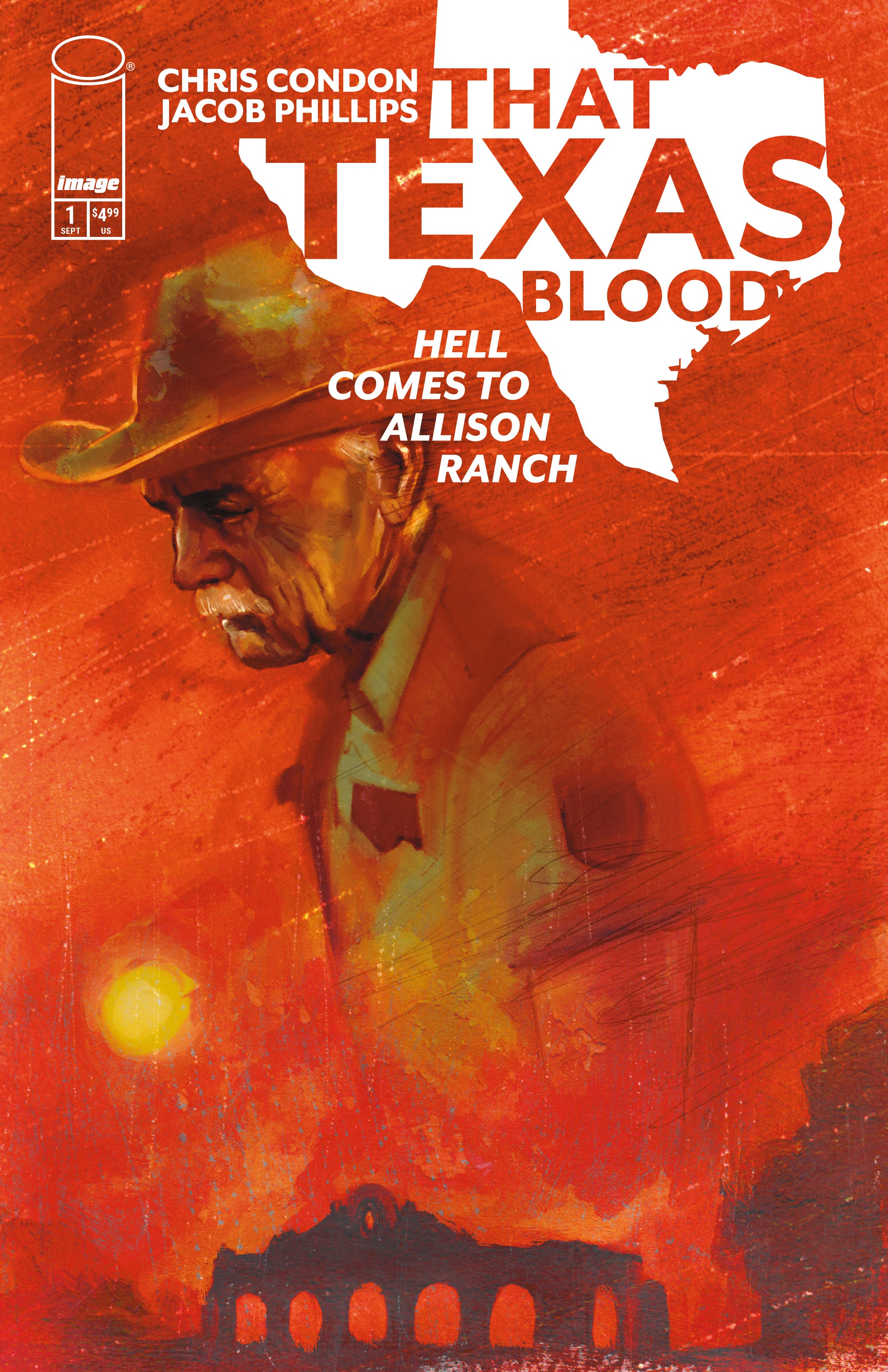 THAT TEXAS BLOOD HELL COMES TO ALLISON RANCH #1 CVR B MARTIN SIMMONDS VAR