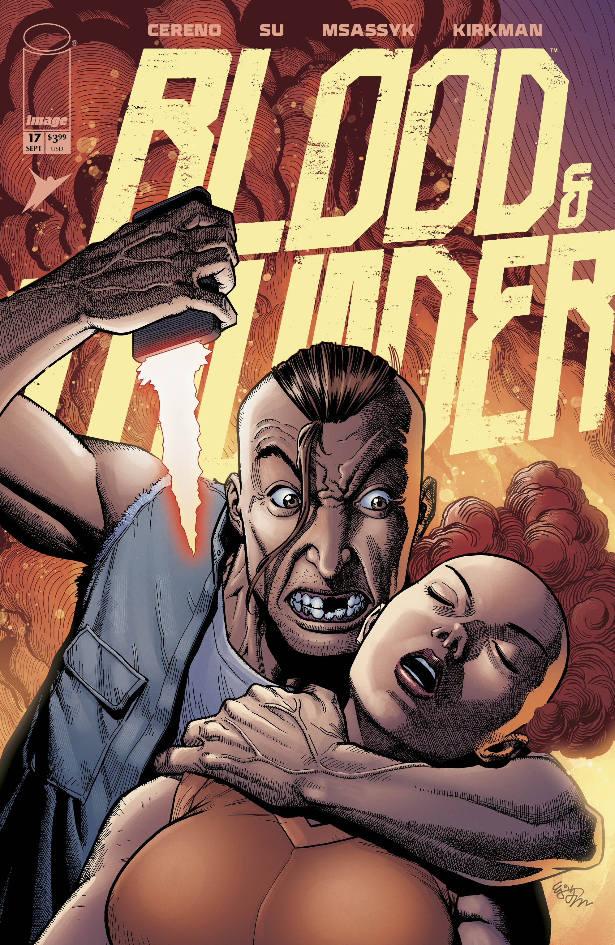 BLOOD & THUNDER #17 CVR A EJ SU & DEE CUNNIFFE