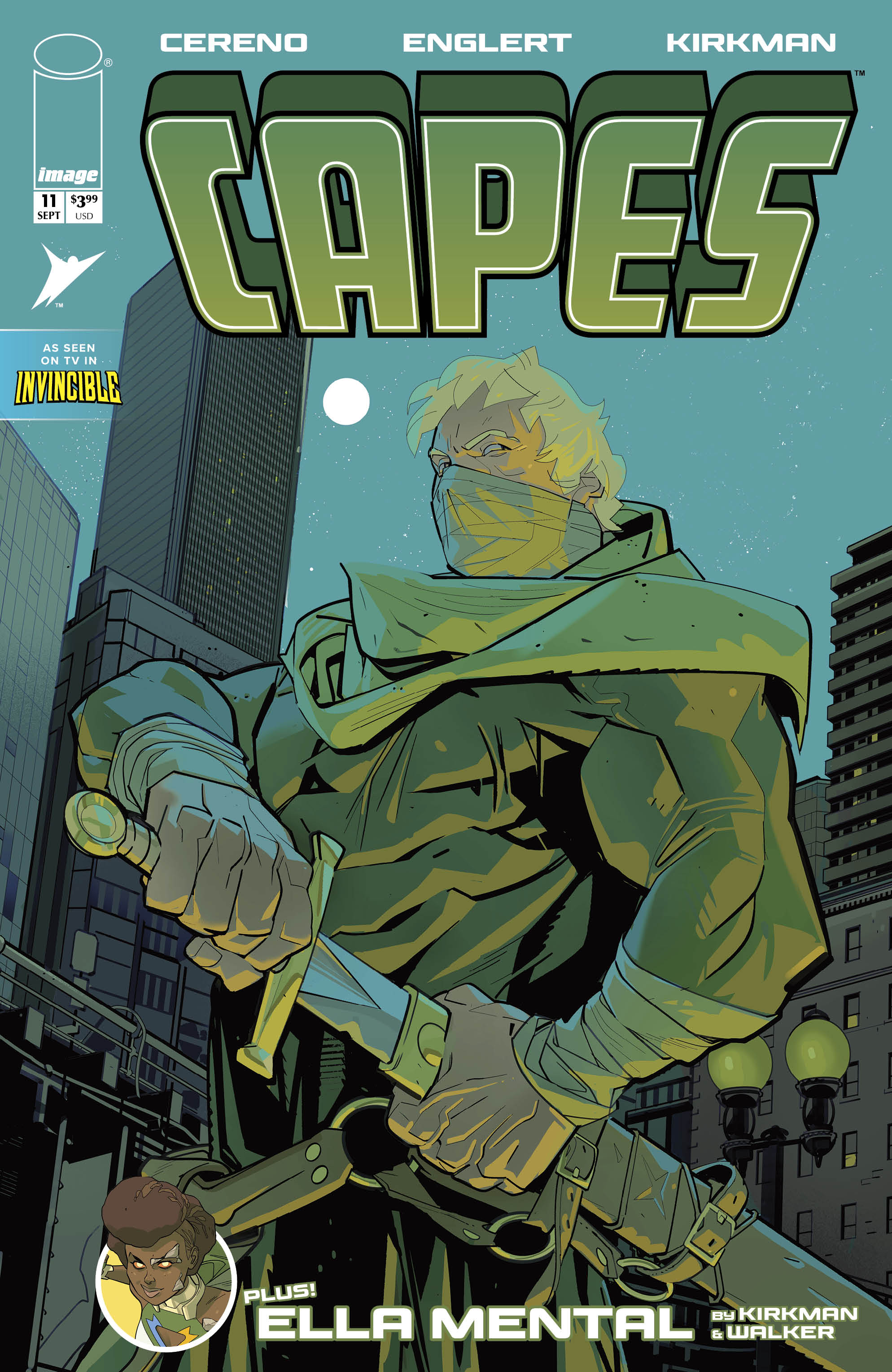 INVINCIBLE UNIVERSE CAPES #11 CVR B CONOR HUGHES VAR