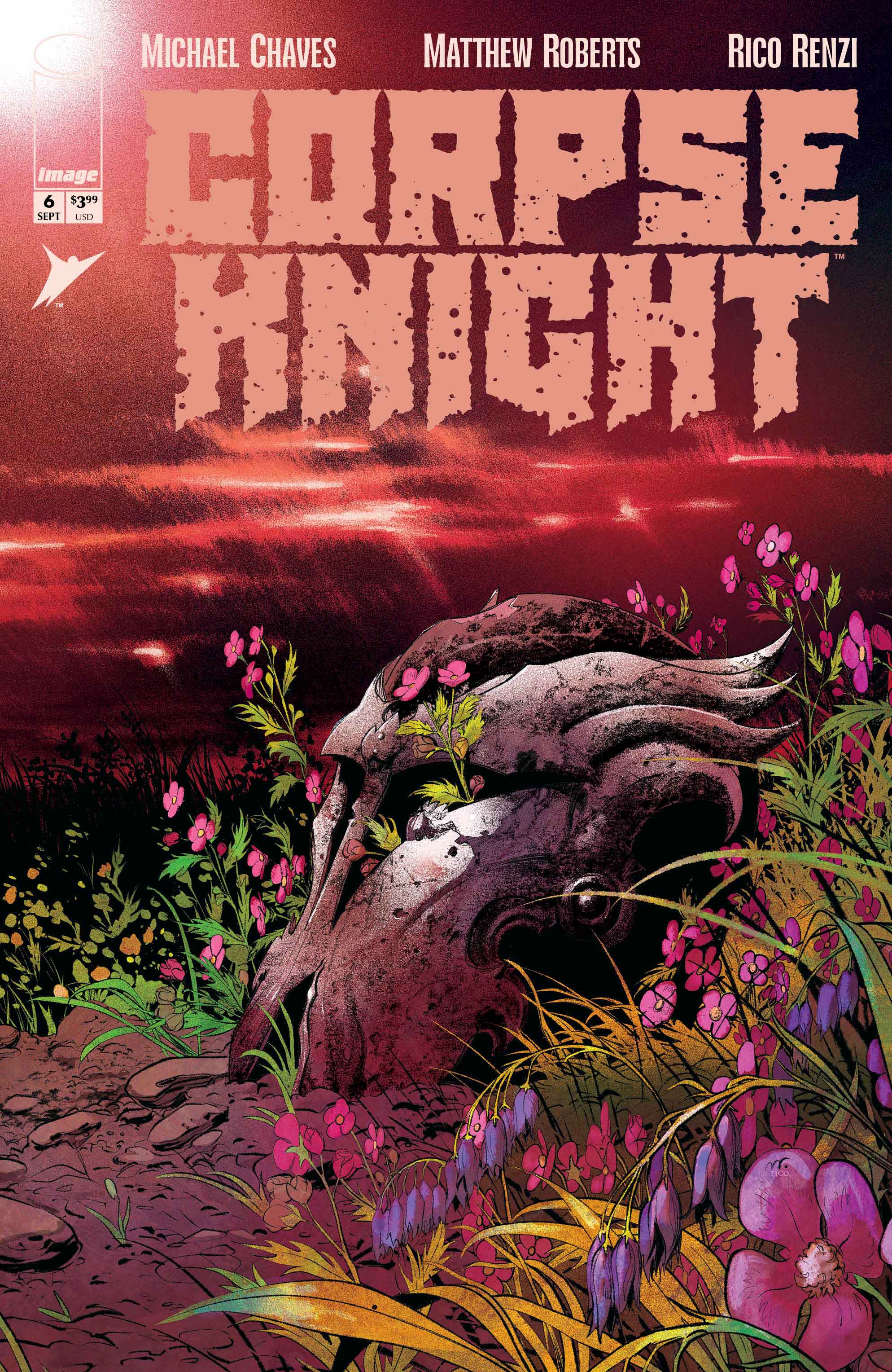 CORPSE KNIGHT #6 CVR A MATTHEW ROBERTS & RICO RENZI