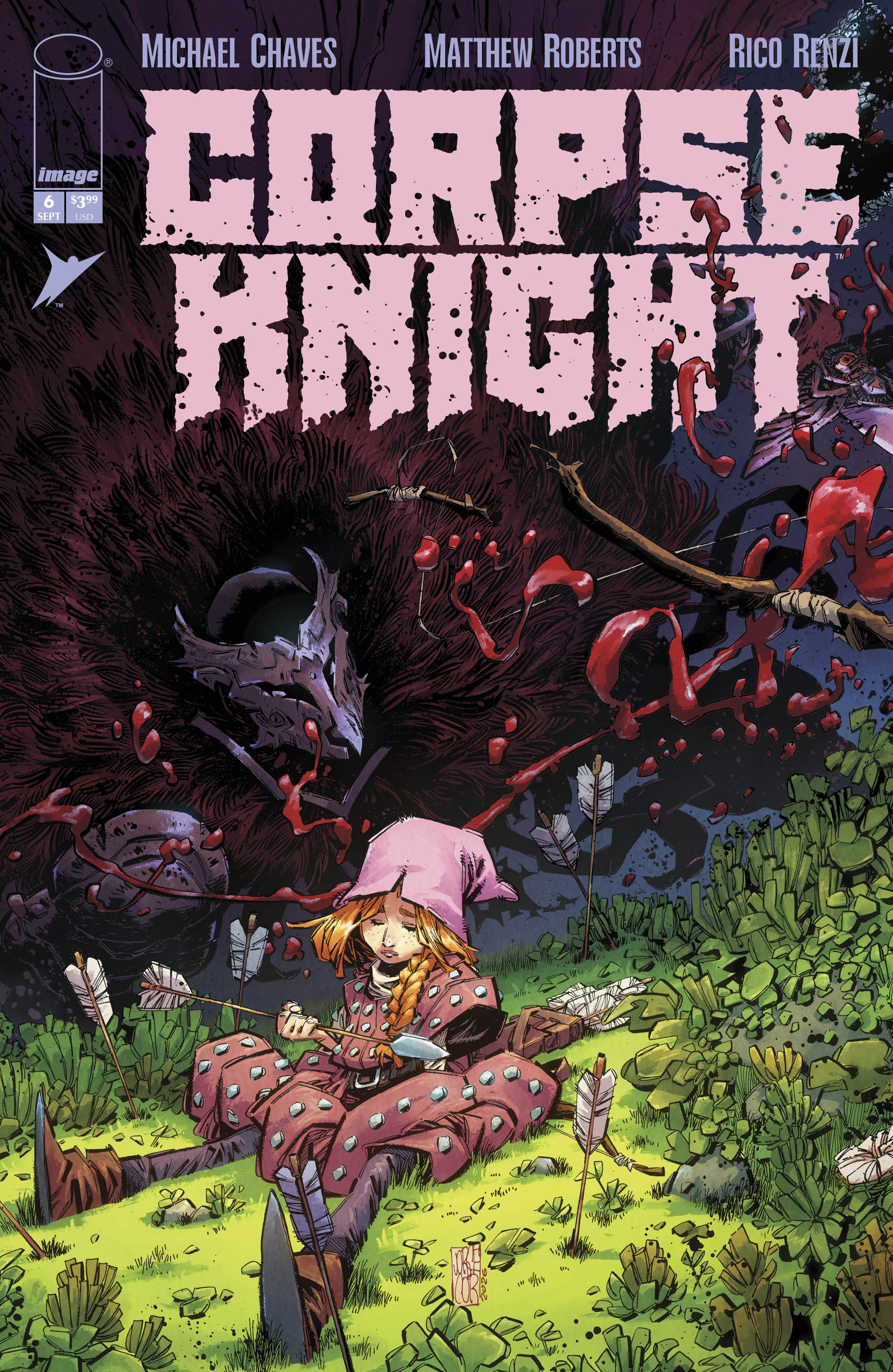 CORPSE KNIGHT #6 CVR B JORGE CORONA & MIKE SPICER VAR