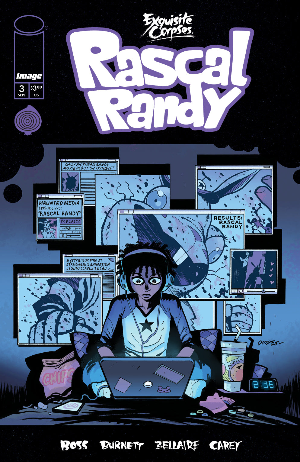 EXQUISITE CORPSES RASCAL RANDY #3 CVR A DYLAN BURNETT