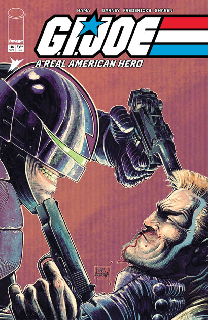 GI JOE A REAL AMERICAN HERO #110 HAMA FILES EDITION CVR B CHRIS MOONEYHAM VAR