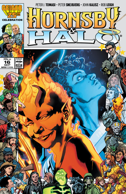HORNSBY & HALO #16 CVR B BRYAN HITCH & BRAD ANDERSON GEIGER #25 ANNIVERSARY VAR