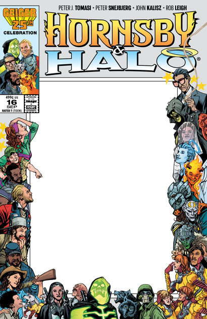HORNSBY & HALO #16 CVR C BLANK SKETCH VAR