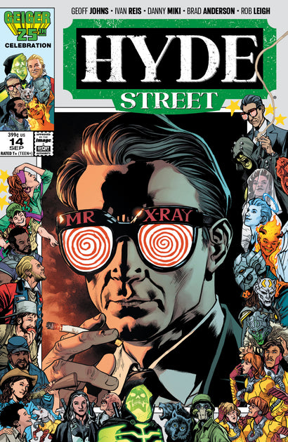 HYDE STREET #14 CVR C BRYAN HITCH & BRAD ANDERSON GEIGER #25 ANNIVERSARY VAR