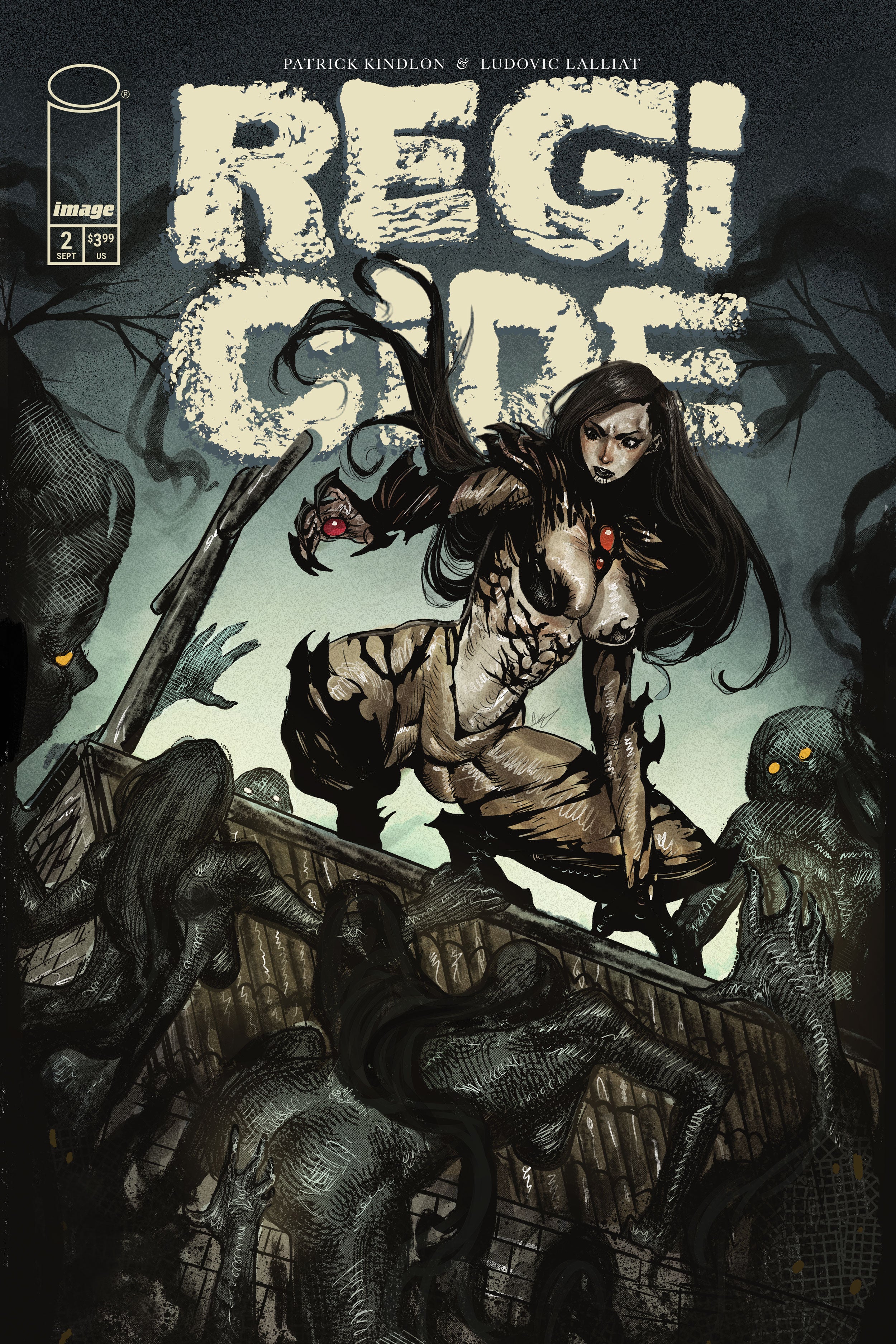 REGICIDE #2 CVR E AKILA GABRIEL WITCHBLADE TEAM UP VAR