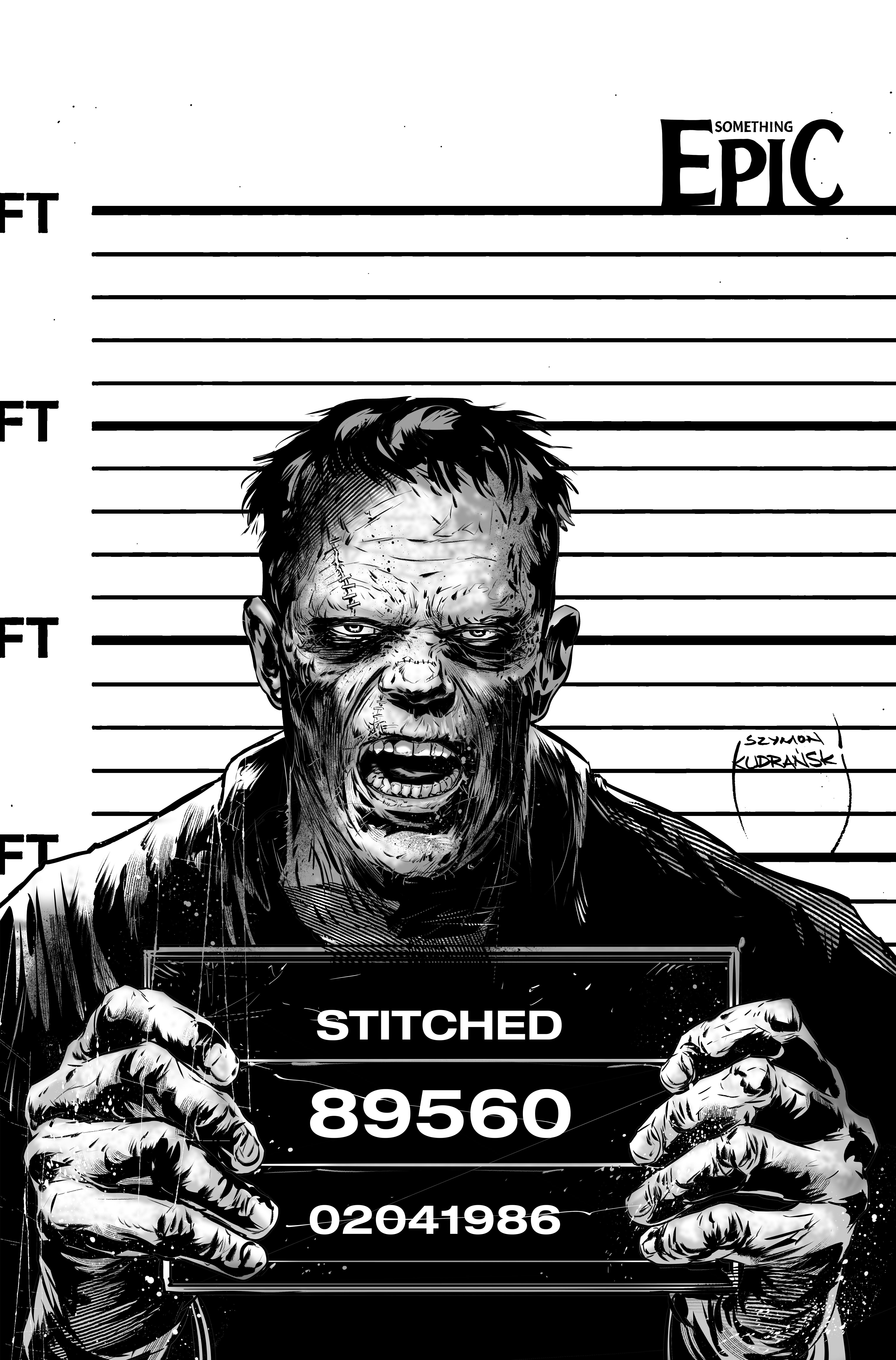 SOMETHING EPIC #15 CVR C SZYMON KUDRANSKI RAW ART VAR