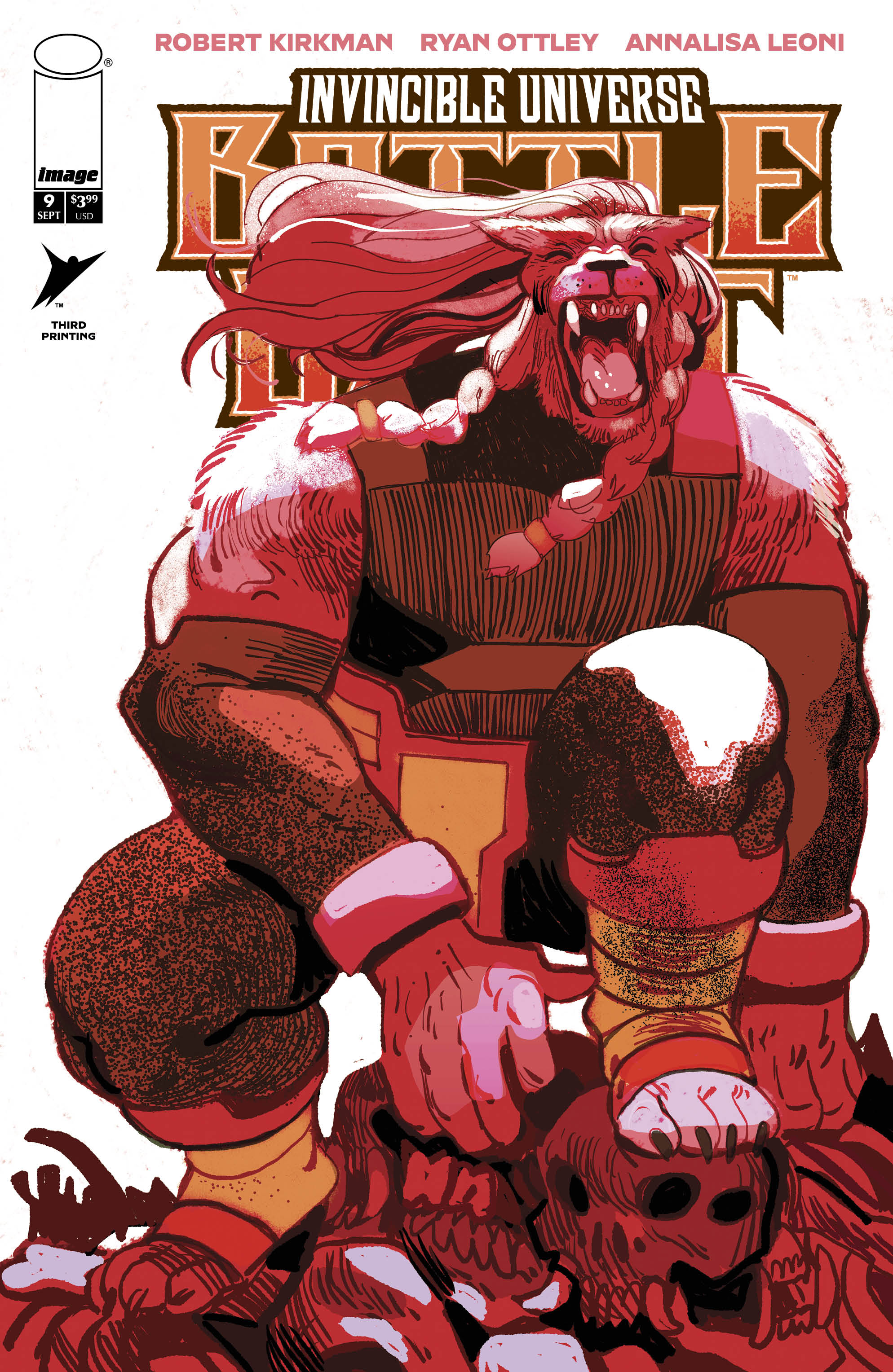 INVINCIBLE UNIVERSE BATTLE BEAST #9 3RD PTG