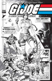 GI JOE A REAL AMERICAN HERO #330 3RD PTG CVR B CHRIS MOONEYHAM B&W VAR