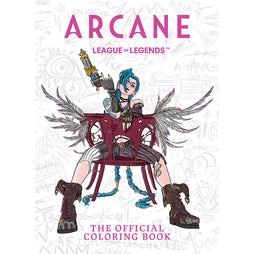 ARCANE TP THE OFFICIAL COLORING BOOK