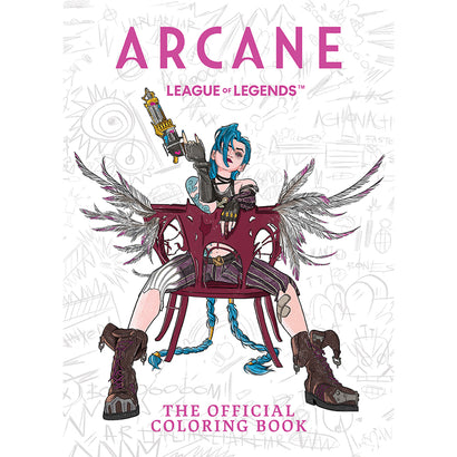 ARCANE TP THE OFFICIAL COLORING BOOK