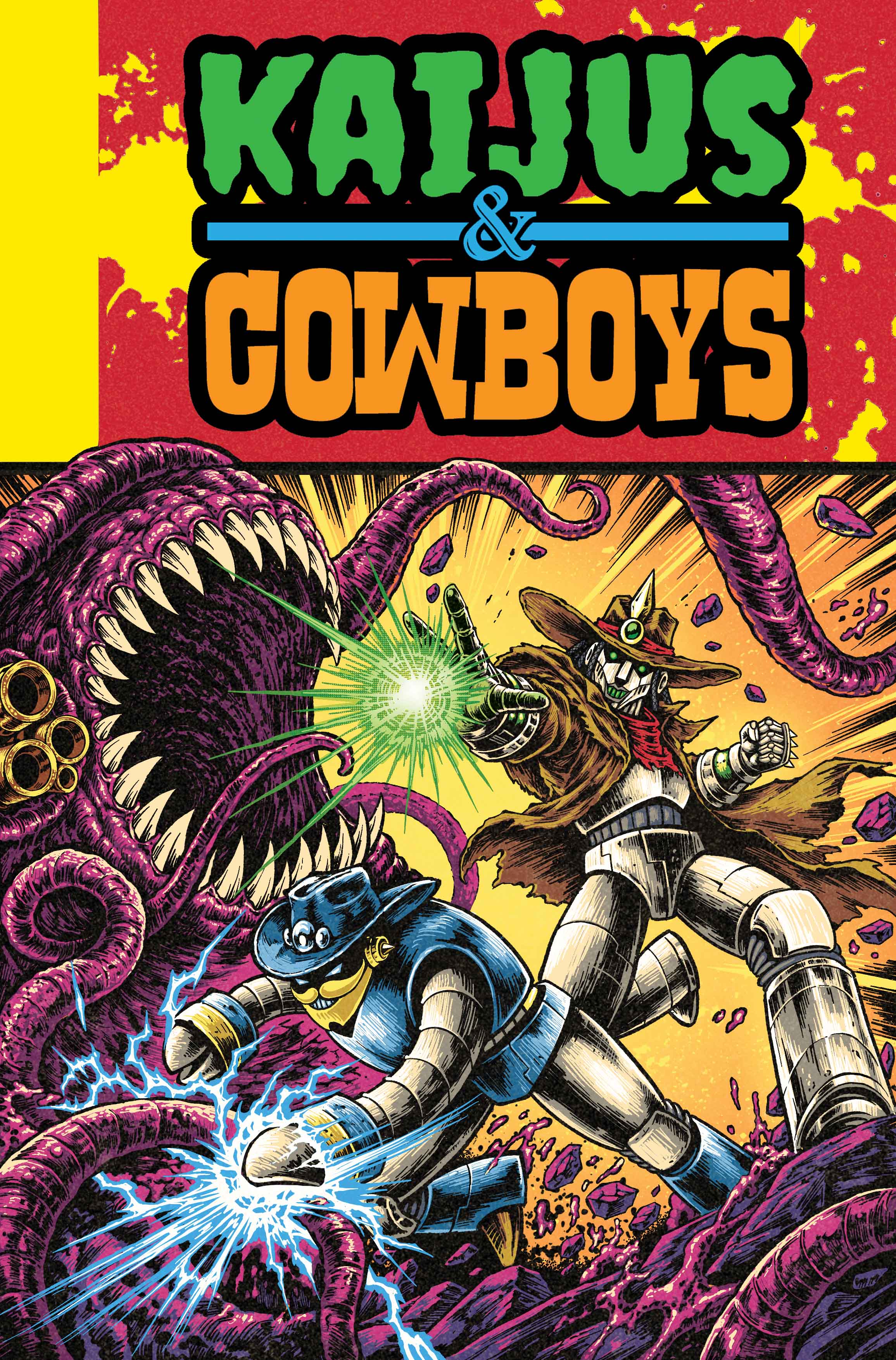 KAIJUS & COWBOYS #2 CVR B FERXPAIN EC HOMAGE VAR