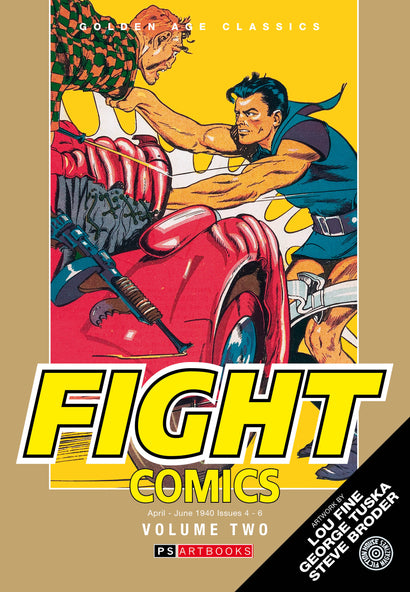 GOLDEN AGE CLASSICS FIGHT COMICS HC VOL 02