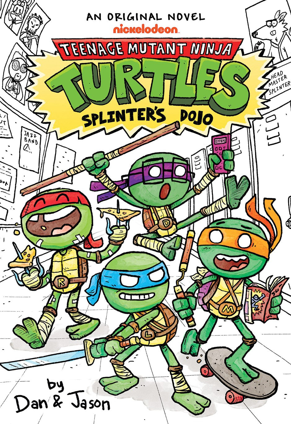 TEENAGE MUTANT NINJA TURTLE ILLUSTRATED NOVEL VOL 01 SPLINTERS DOJO