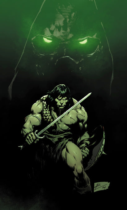 CONAN THE BARBARIAN TIDES OF THE TYRANT KING #1 CVR H ROBERTO DE LA TORRE VIRGIN CARDSTOCK VAR
