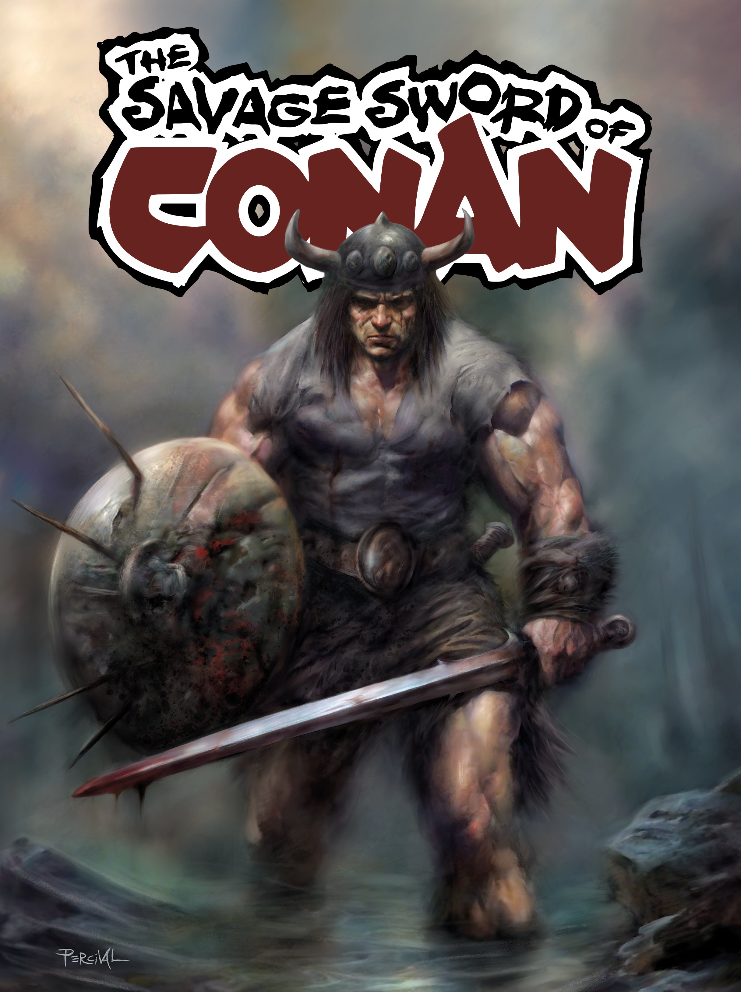 SAVAGE SWORD OF CONAN #16 CVR B NICK PERCIVAL VAR 