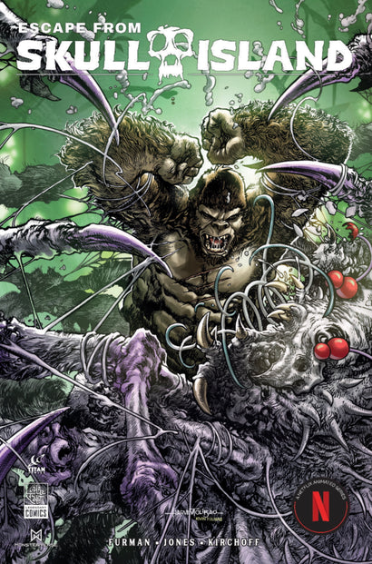 ESCAPE FROM SKULL ISLAND TP DIRECT MARKET EDITION HARVEY TOLIBAO CVR
