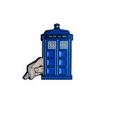 DOCTOR WHO TWELFTH DOCTORS FLATLINE TARDIS ENAMEL PIN BADGE