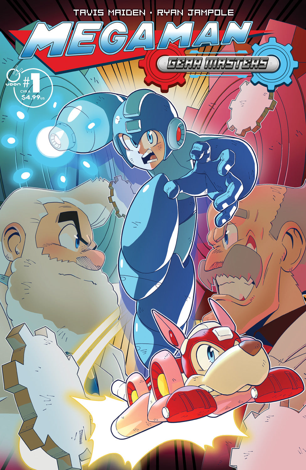 MEGA MAN GEAR MASTERS #1 CVR A RYAN JAMPOLE