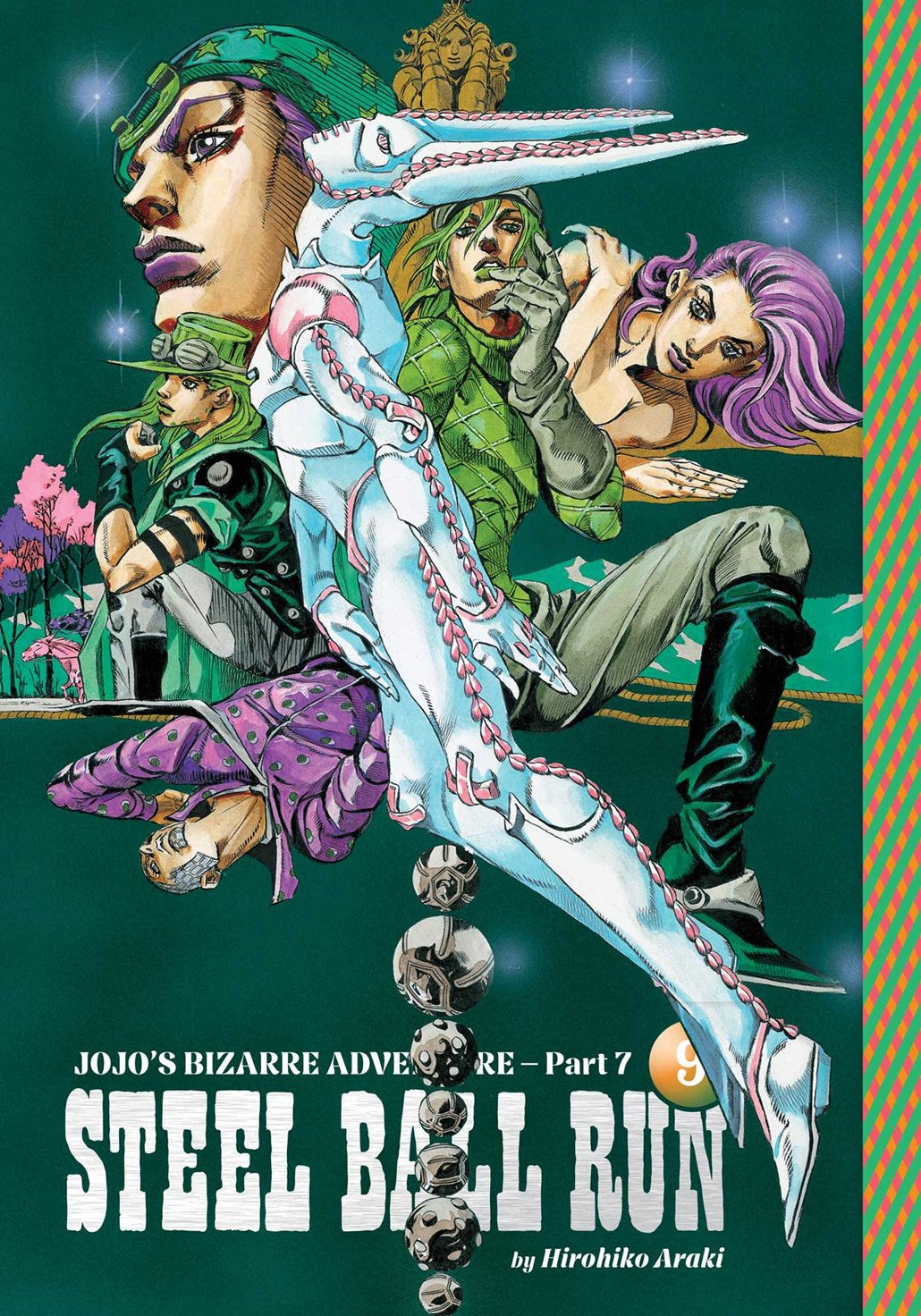 JOJOS BIZARRE ADVENTURE PART 7 STEEL BALL RUN HC VOL 09