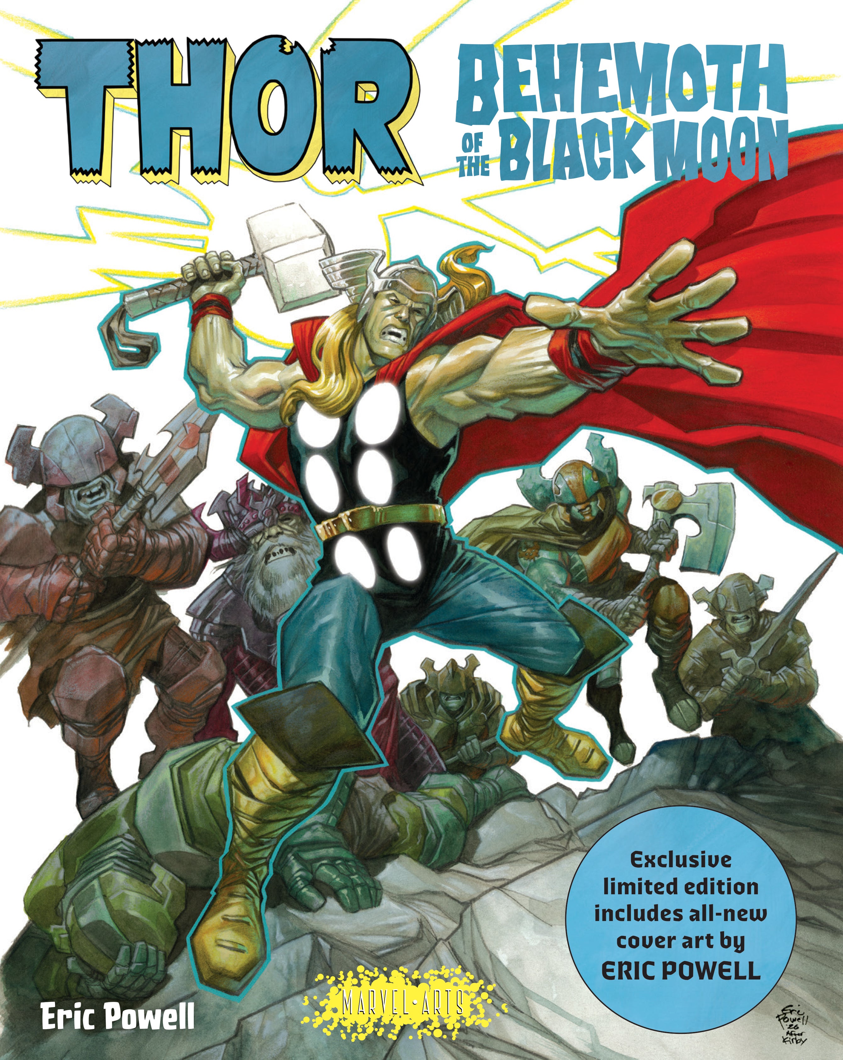 THOR BEHEMOTH OF THE BLACK MOON HC LUNAR EXCLUSIVE EDITION