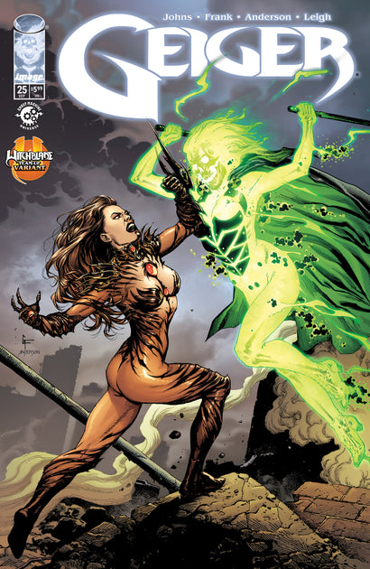 GEIGER #25 CVR F GARY FRANK & BRAD ANDERSON WITCHBLADE TEAM UP VAR