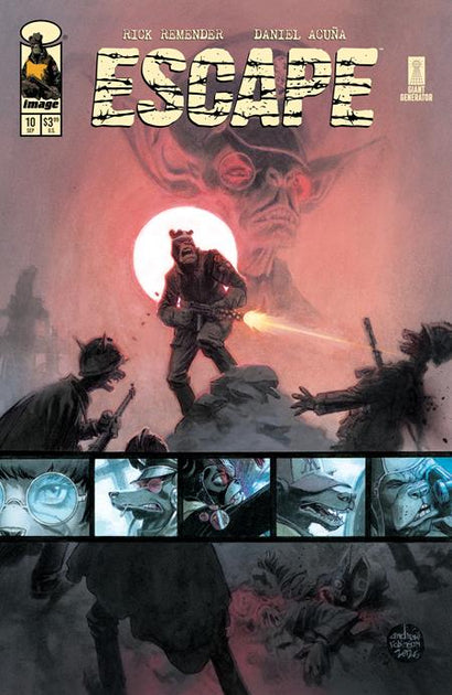 ESCAPE #10 CVR B ANDREW ROBINSON VAR