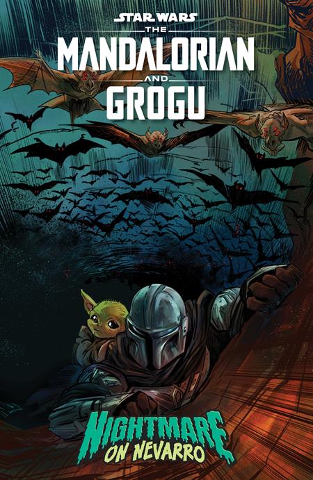 STAR WARS THE MANDALORIAN AND GROGU NIGHTMARE ON NEVARRO (ONE SHOT) CVR F SOO LEE FOIL VAR