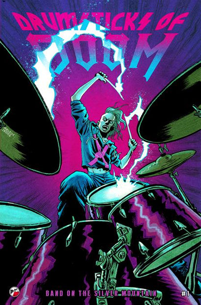 DRUMSTICKS OF DOOM BAND ON THE SILVER MOUNTAIN #1 CVR B 5 COPY DAVE CHISHOLM UNLOCK VAR