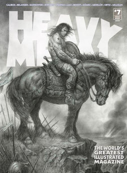 HEAVY METAL MAGAZINE #7 CVR B CALIBOS VAR