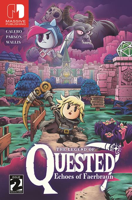 QUESTED #2 CVR C TREVOR RICHARDSON VIDEO GAME HOMAGE VAR