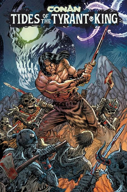 CONAN THE BARBARIAN TIDES OF THE TYRANT KING #1 CVR D JESUS MERINO VAR