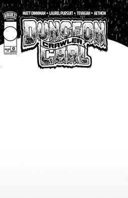 DUNGEON CRAWLER CARL SPECIAL EDITION #0 2ND PTG CVR D BLANK SKETCH VAR