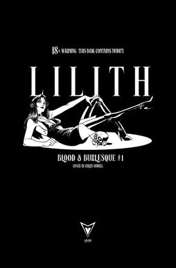 LILITH BLOOD AND BURLESQUE #1 (OF 5) CVR K CORIN HOWELL NSFW BLACK BAG VAR
