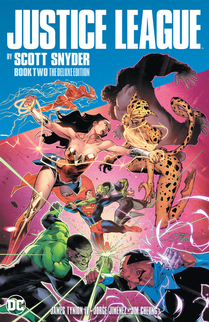 JUSTICE LEAGUE BY SCOTT SNYDER DLX ED HARDCOVER BOOK 02