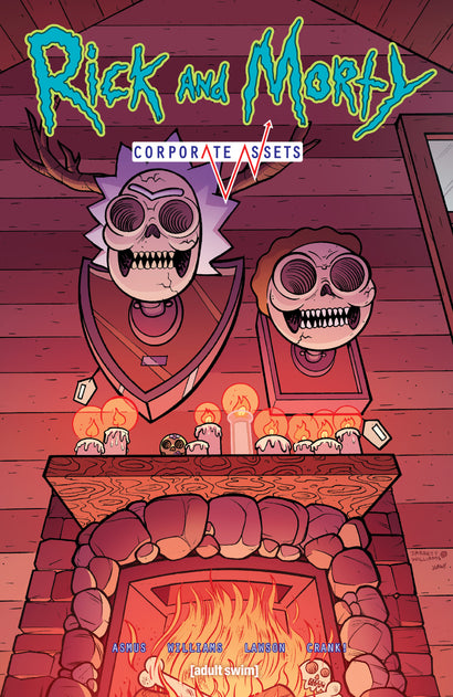 RICK AND MORTY TRADE PAPERBACK CORPORATE ASSETS