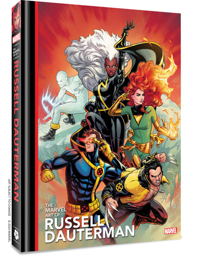 MARVEL ART OF RUSSELL DAUTERMAN HARDCOVER DIRECT MARKET ED