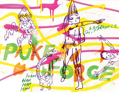 PUKE FORCE HARDCOVER