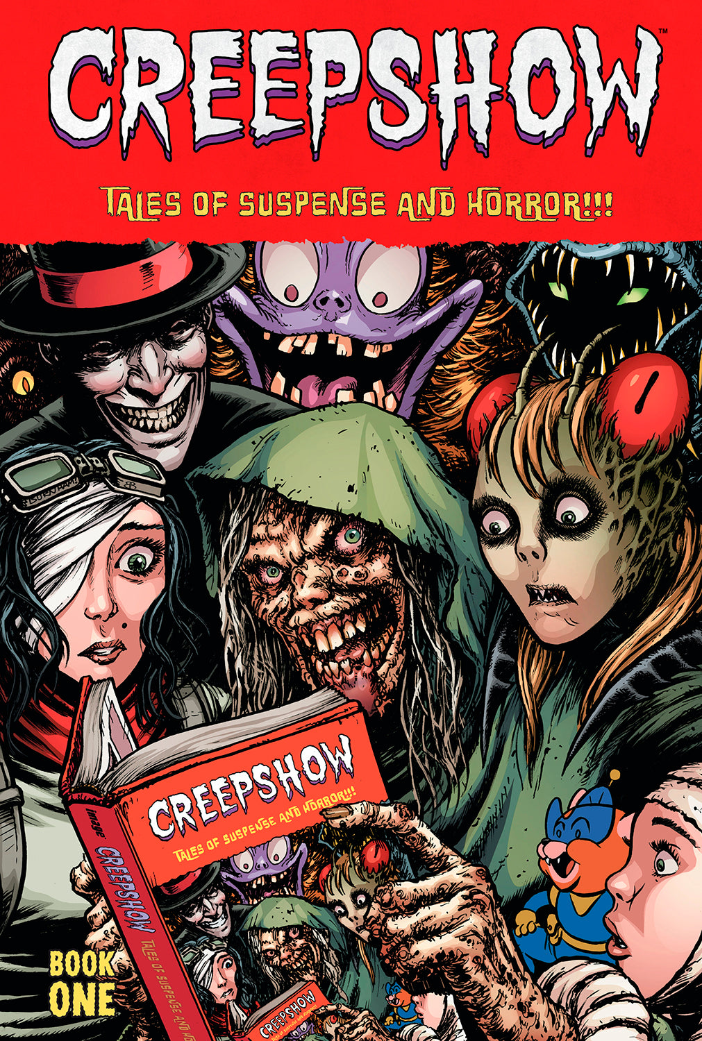 CREEPSHOW DLX EDITION HARDCOVER BOOK 01 CHRIS BURNHAM CVR 
