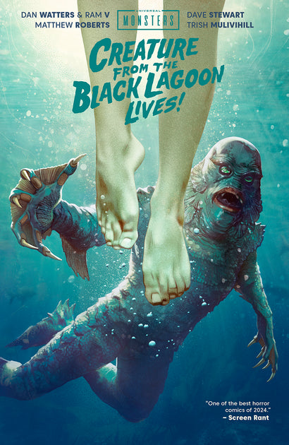 UNIVERSAL MONSTERS CREATURE FROM THE BLACK LAGOON LIVES HARDCOVER DIRECT MARKET EXCLUSIVE JOSHUA MIDDLETON CVR