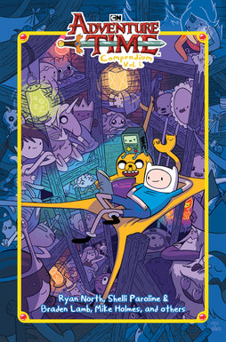 ADVENTURE TIME COMPENDIUM HARDCOVER VOL 1 DIRECT MARKET EXCLUSIVE
