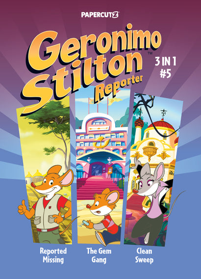 GERONIMO STILTON REPORTER 3 IN 1 TRADE PAPERBACK VOL 5