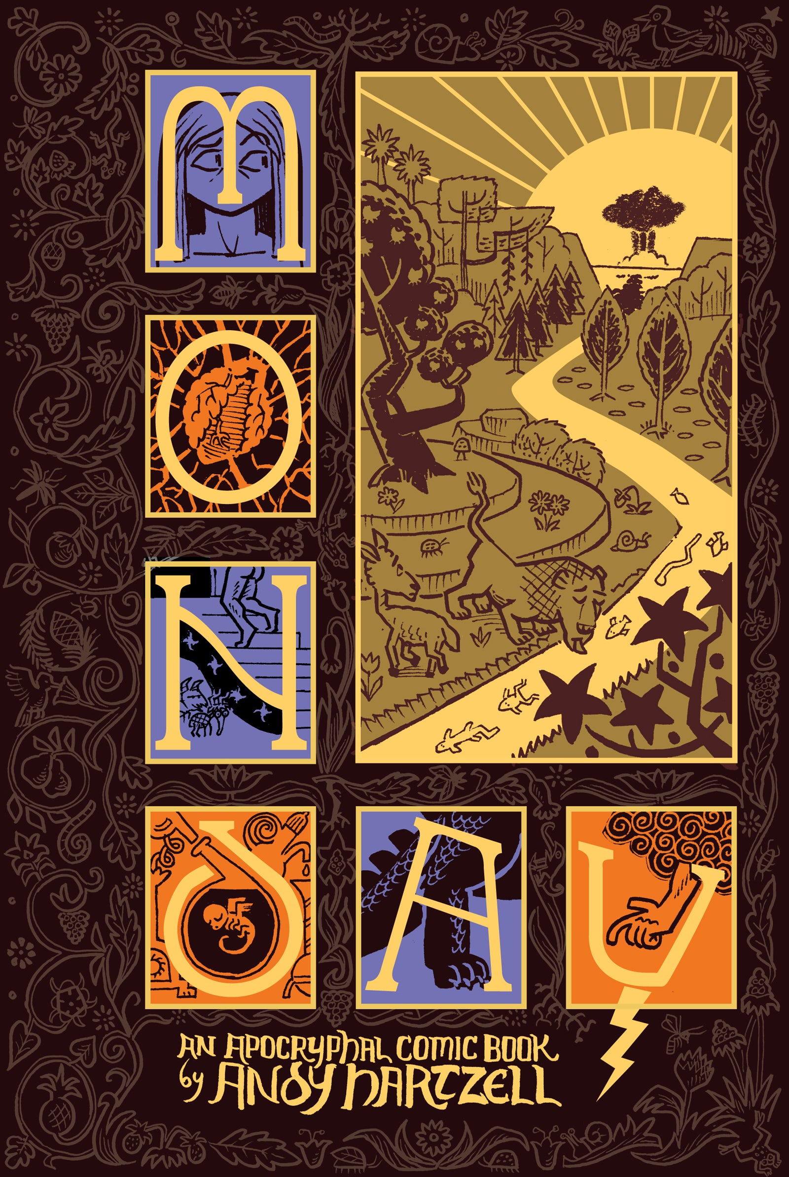 MONDAY HARDCOVER A COMIC APOCRYPHA GOLD FOIL 