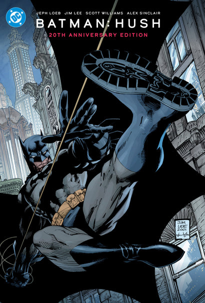 BATMAN DAY 2025 - BATMAN HUSH 20TH ANNIVERSARY EDITION HARDCOVER VARIANT DUSTJACKET